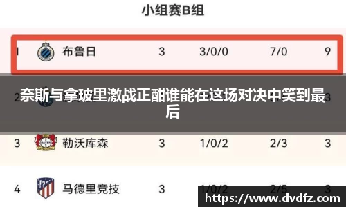 奈斯与拿玻里激战正酣谁能在这场对决中笑到最后