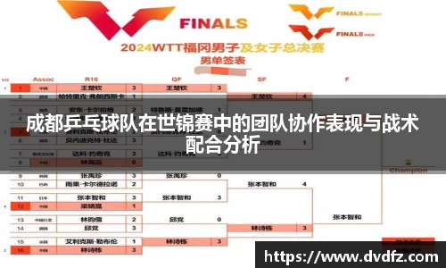 成都乒乓球队在世锦赛中的团队协作表现与战术配合分析